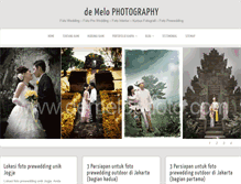 Tablet Screenshot of demelophoto.com